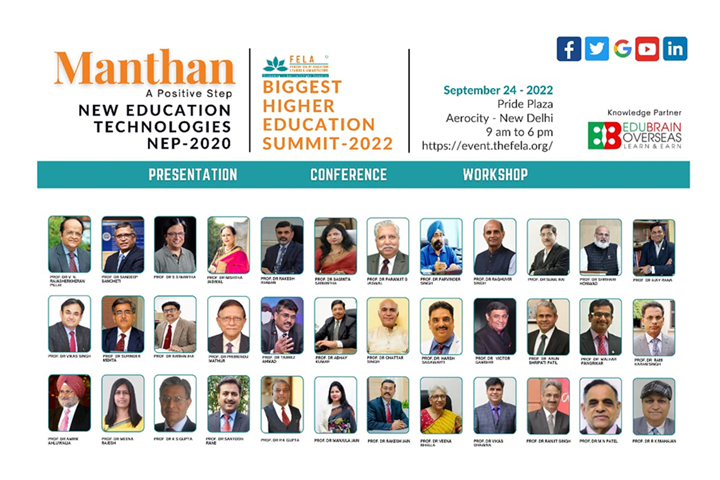 FELA Foundation to organize Grand Education Summit ‘MANTHAN- A Positive Step’