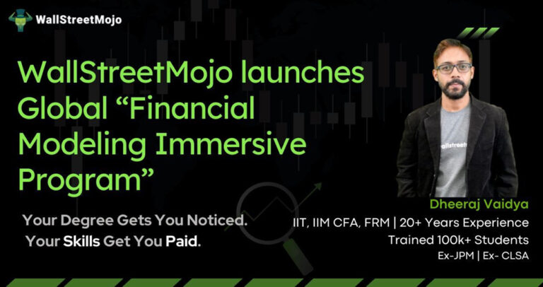 WallStreetMojo Launches Global “Financial Modeling Immersive Program” — Created by ex-JPMorgan Analyst